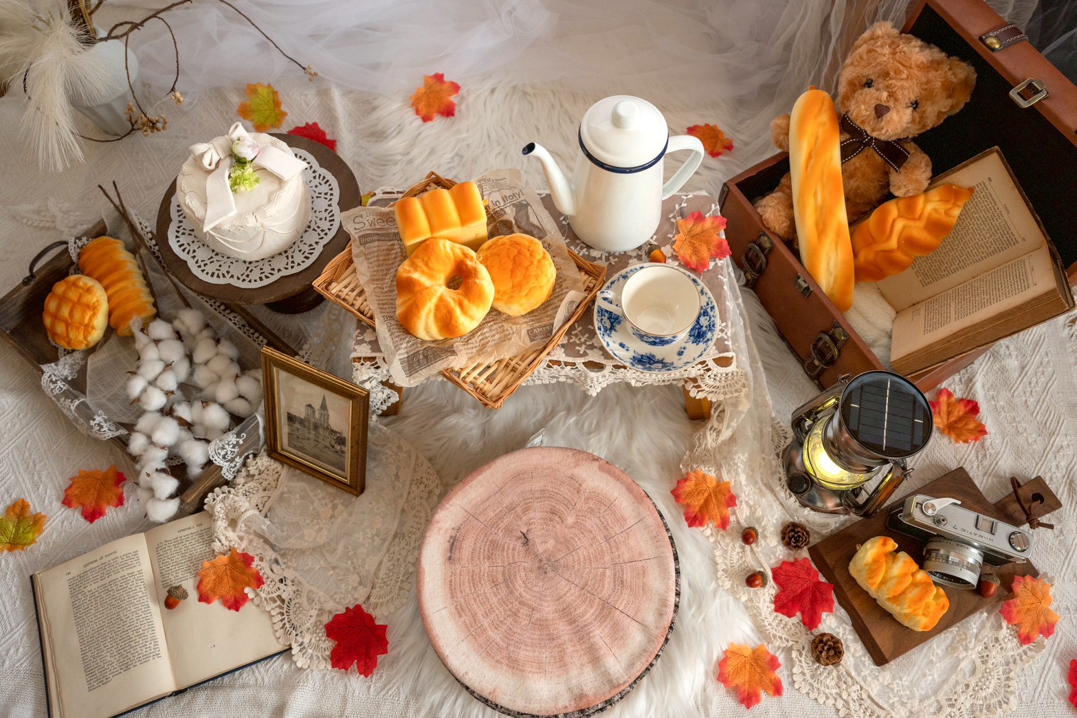 妖精さんに変身しちゃおう！🧚✨森の妖精さんのティータイムペイント撮影会 ʚᰔɞ