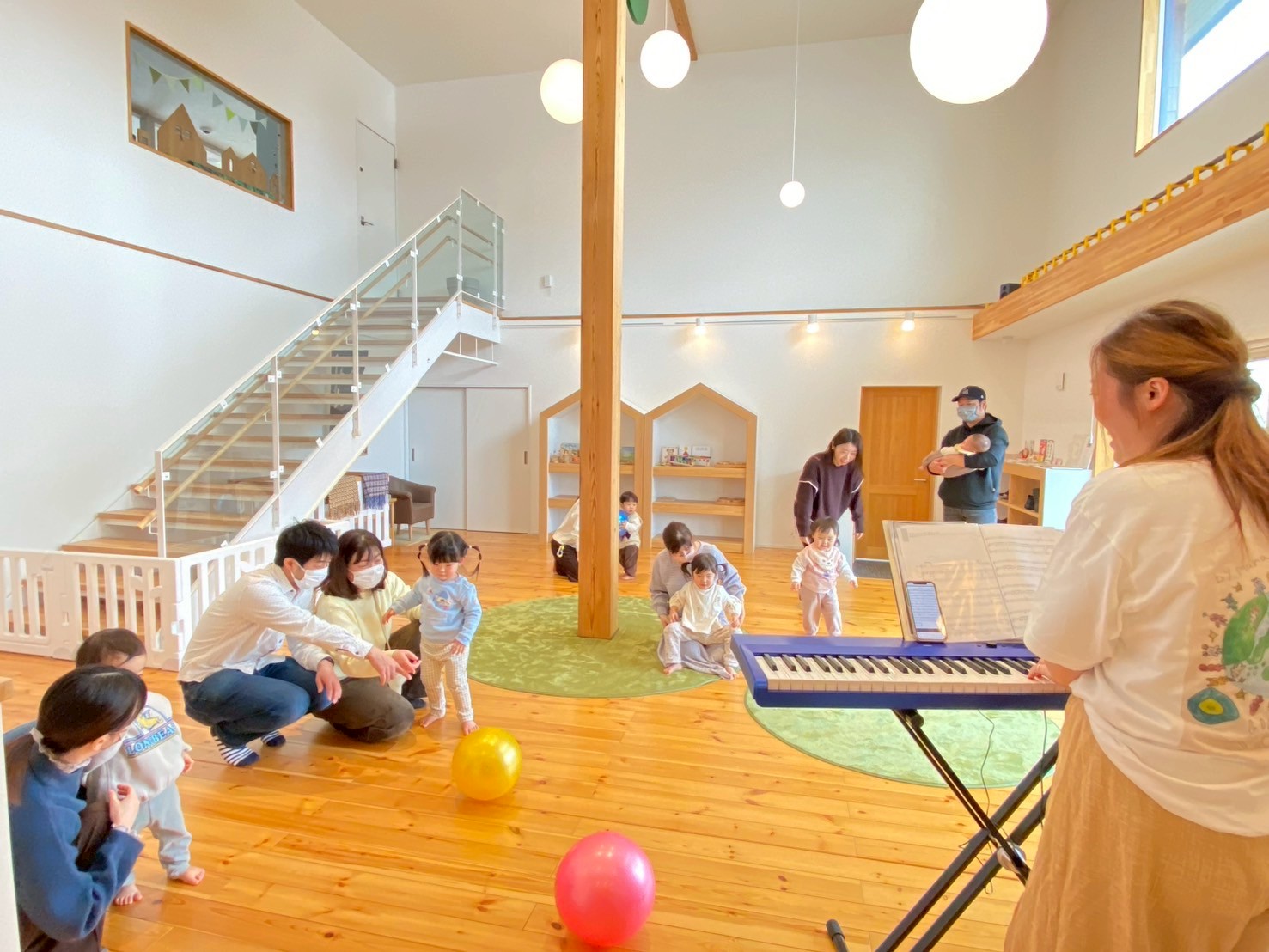 《1～3歳未満対象》音とリズムに親しむ♪ はじまりの音を親子で楽しもう！ ベビーからのふれあい音育リトミック🎵