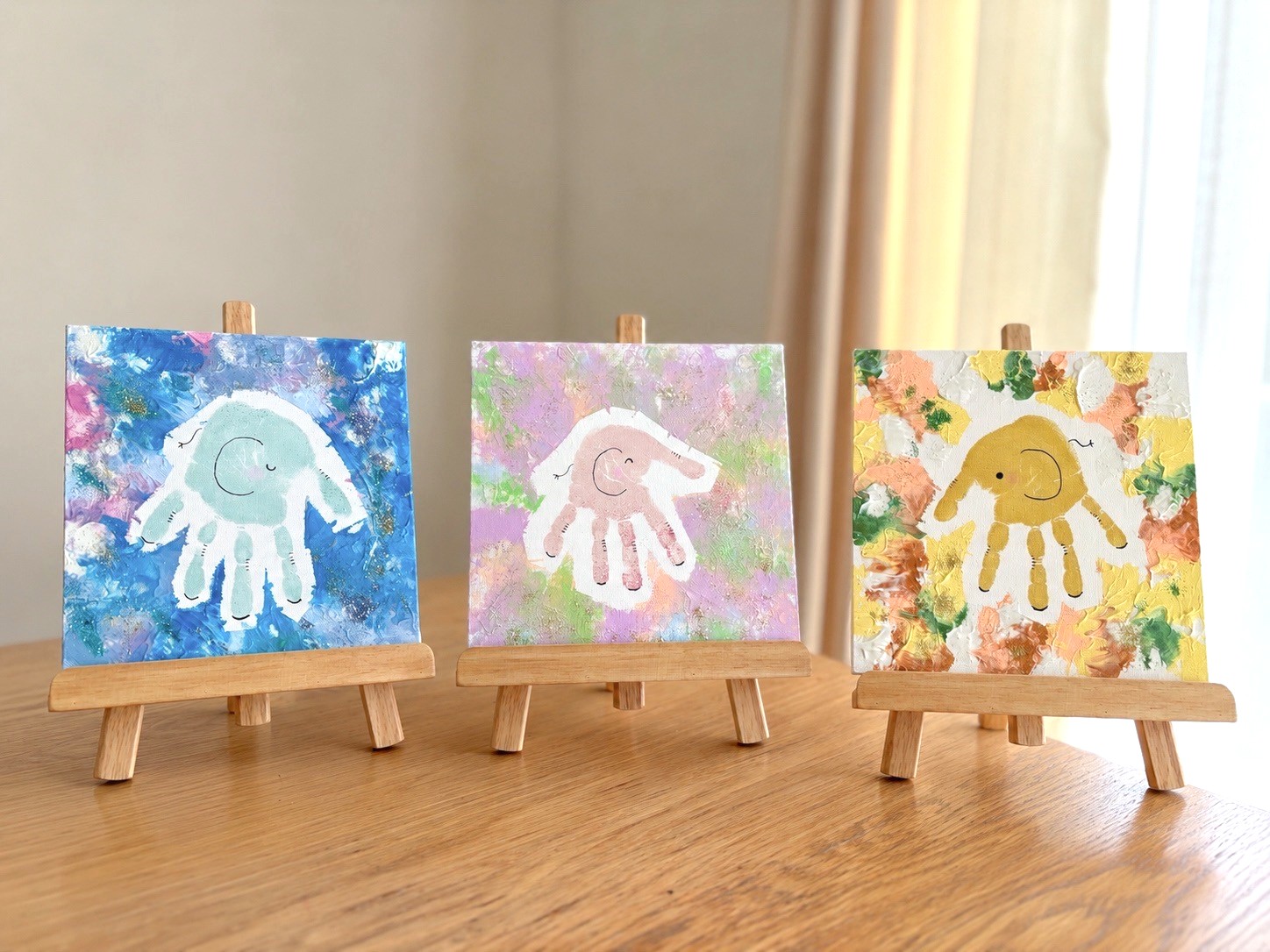 3･4･5歳の日♪ フィンガーアート×手形アート