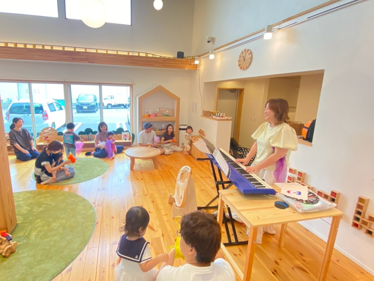 《1～3歳未満対象》音とリズムに親しむ♪ はじまりの音を親子で楽しもう！ ベビーからのふれあい音育リトミック🎵